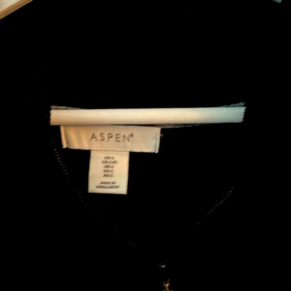 Men’s L Aspen Quater Zip Cotton Sweater